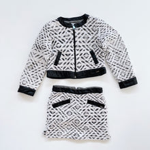 Load image into Gallery viewer, Karl Lagerfield Kids Zip-Up Jacket + Skirt (5y)