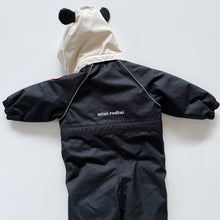 Load image into Gallery viewer, Mini Rodini Alaska Panda Baby Snowsuit (9m)