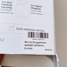 Load image into Gallery viewer, Dimples Merino Snugglewrap Orchid Pink NEW (nb-6m)