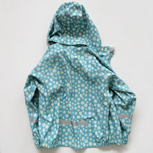 Load image into Gallery viewer, Mum2Mum Rain Jacket Blue Daisies (8y)