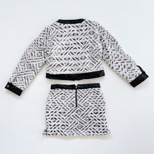 Load image into Gallery viewer, Karl Lagerfield Kids Zip-Up Jacket + Skirt (5y)