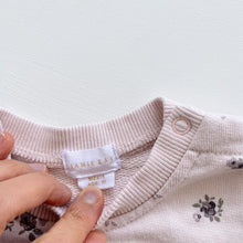 Load image into Gallery viewer, Jamie Kay Organic Lilith Sweater + Pants Light Purple Floral (1y)
