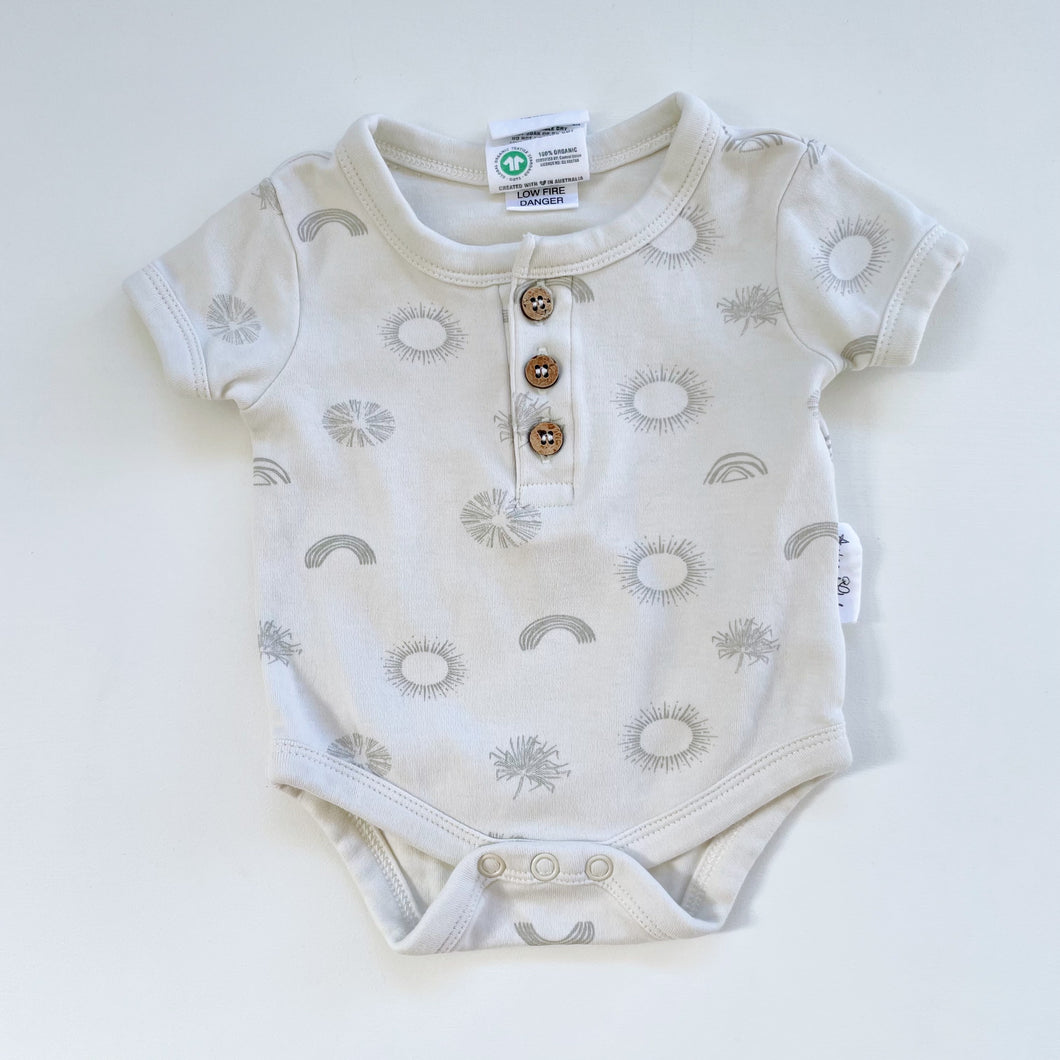 Aster & Oak Organic S/S Bodysuit (newborn)