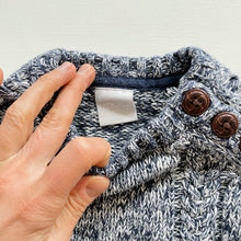 Load image into Gallery viewer, Winline Knit Jumper Navy Marle (1-2y)

