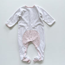 Load image into Gallery viewer, Petit Bateau Velvet All-In-One Pink Dotted (18m)
