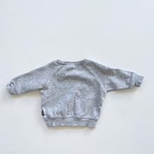 Load image into Gallery viewer, Bonds Sweater Grey/ Logo (0-3m)
