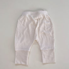 Load image into Gallery viewer, Nature Baby Organic Pointelle Pants Natural (newborn)
