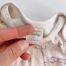 Load image into Gallery viewer, Nature Baby Organic Singlet Tigers (6-12m)
