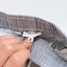 Load image into Gallery viewer, Mac &amp; Ellie Pinstripe Shorts (4y)
