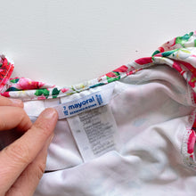 Load image into Gallery viewer, Mayoral Floral Swimsuit *tagged bigger (5y)

