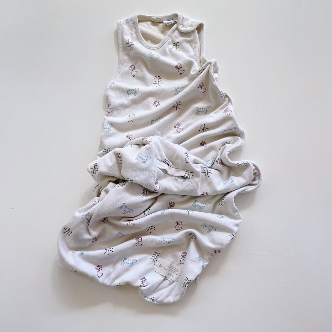 Nature Baby Merino / Org Cotton Sleeping Bag Original Print (2y)