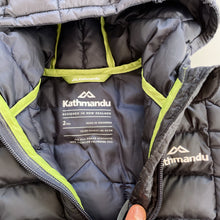 Load image into Gallery viewer, Kathmandu Puffer Jacket Hooded Navy (2y)
