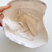Load image into Gallery viewer, Nature Baby Bucket Sunhat White Sea Themed (L/2-4y)
