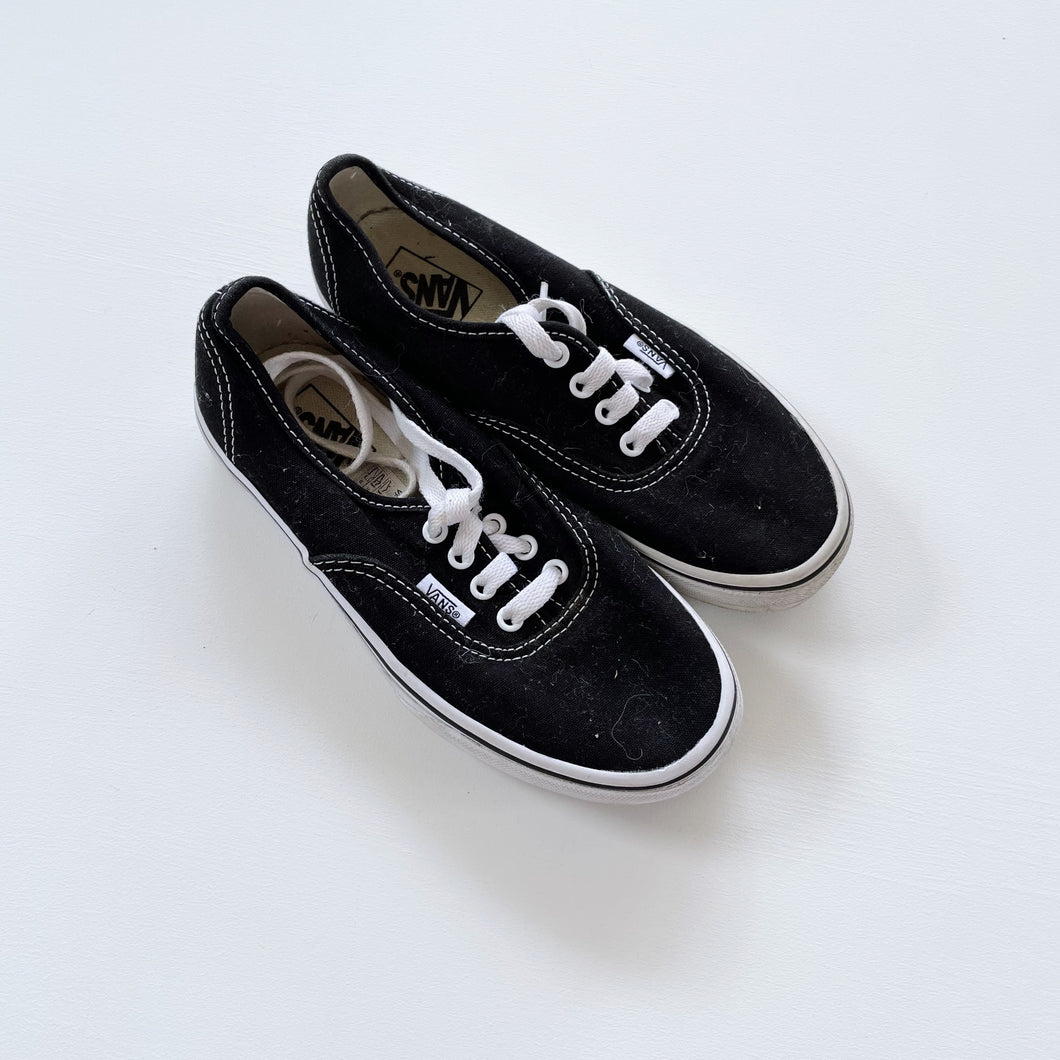 Vans Canvas Shoes Black (US3 /UK 2.5 / EU34)