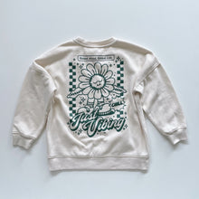 Load image into Gallery viewer, Just Vibing Jumper Beige (10y)
