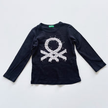 Load image into Gallery viewer, United Colors of Benetton L/S Top Black (3y)
