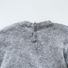 Load image into Gallery viewer, Handmade Mohair Blend Dark Grey Sweater (4y)
