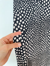 Load image into Gallery viewer, Addison Black/Beige Spotty Breastfeeding/Maternity Dress (Large)
