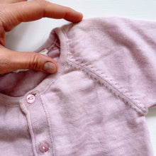 Load image into Gallery viewer, Merino Kids All-In-One Pink *tagged bigger (0-3m)
