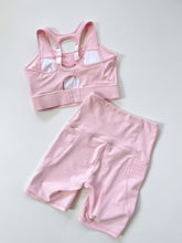 Load image into Gallery viewer, Kiss Active Nursing Sports Bra + Shorts Dusty Pink (M)
