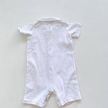 Load image into Gallery viewer, Ralph Lauren Collared Romper Anchors (9m)
