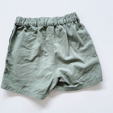 Load image into Gallery viewer, Uniqlo Green Shorts (12-18m)
