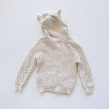 Load image into Gallery viewer, Jamie Kay Connor Bear Cardigan Oat (2y)
