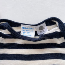 Load image into Gallery viewer, Milly &amp; Milo Merino Top Stripes (newborn)
