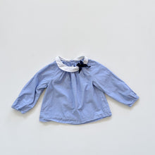Load image into Gallery viewer, Jacadi Paris Blouse Blue *tagged 18m (6-12m)
