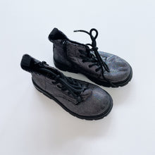 Load image into Gallery viewer, Zara Glitter Combat Boots (EU25)
