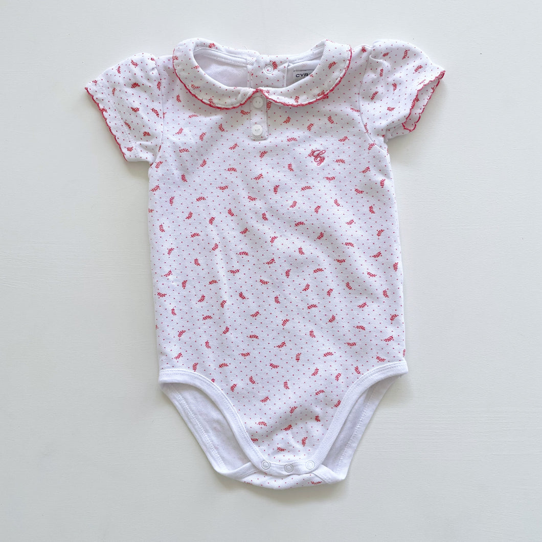 Cyrillus Paris Collared Bodysuit (12-18m)