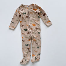 Load image into Gallery viewer, Dymples Footed All-In-One Woodland Animals (12-18m)
