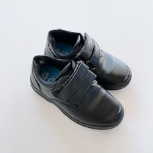 Load image into Gallery viewer, Grosby Black Leather Evan School Shoes (UK12/ US13)
