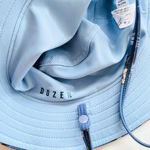 Load image into Gallery viewer, Dozer Swim Bucket Hat Blue Surfer *tagged bigger (12-18m)
