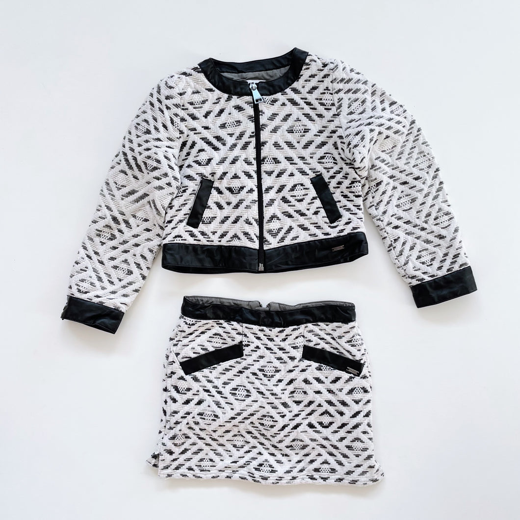Karl Lagerfield Kids Zip-Up Jacket + Skirt (5y)