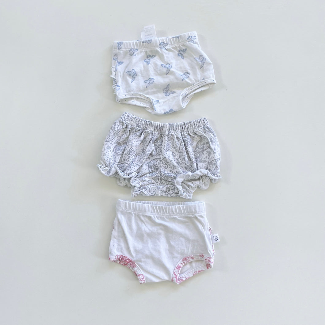 Dimples Organic Bloomers Bundle 3x (newborn)