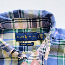 Load image into Gallery viewer, Ralph Lauren Shirt Blue Check (4y)
