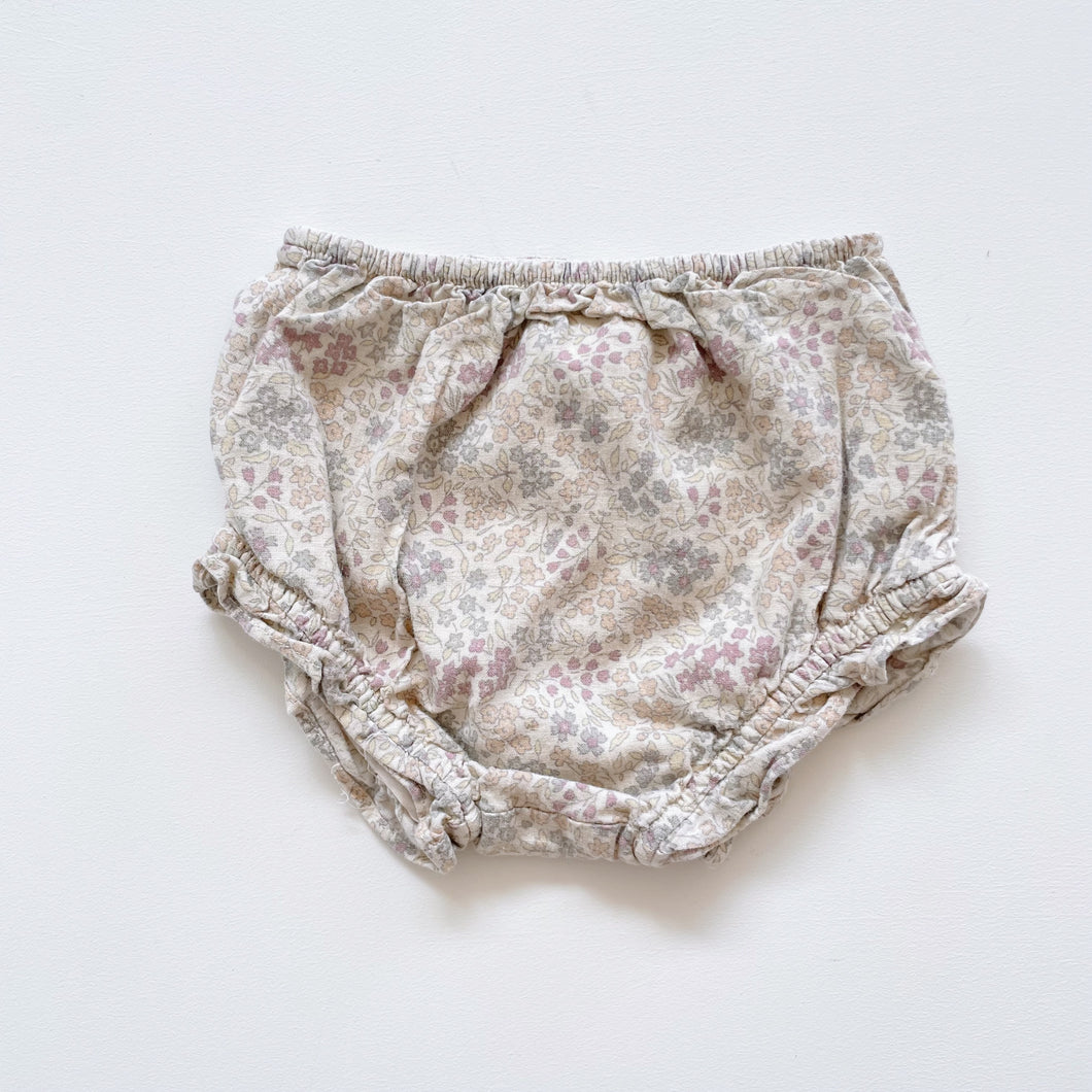 Rylee + Cru Linen Blend Floral Bloomers (3-6m)