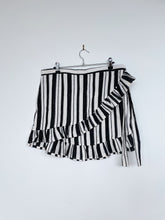 Load image into Gallery viewer, Superette B/W Stripe Wrap Skirt (14)
