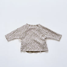 Load image into Gallery viewer, Jamie Kay Organic Kimono Top Green Floral (0-3m)
