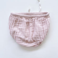 Load image into Gallery viewer, Jamie Kay Organic Pink Muslin Bloomers (0-3m)
