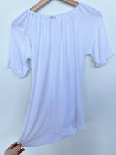 Load image into Gallery viewer, Egg Maternity/ Breastfeeding Top White (S)
