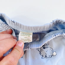 Load image into Gallery viewer, Nature Baby Organic Pants Blue Bunnies (3-6m)

