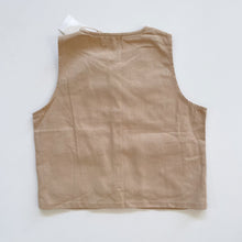 Load image into Gallery viewer, Ninthe Vest Sand NEW *small flaw (5y)
