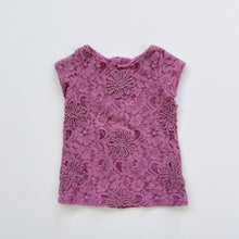 Load image into Gallery viewer, OshKosh Lacey Purple Top (1y)
