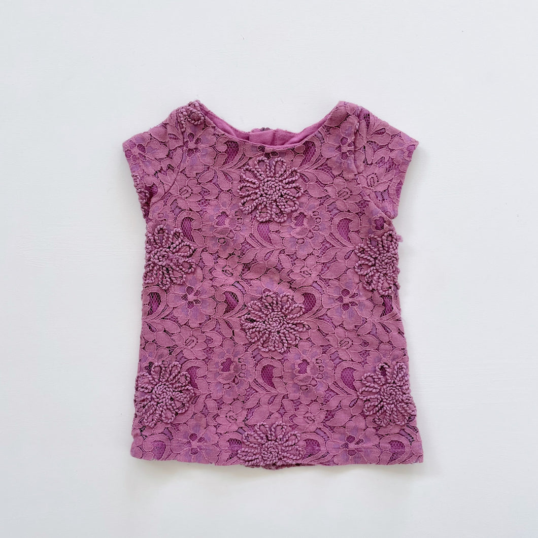 OshKosh Lacey Purple Top (1y)