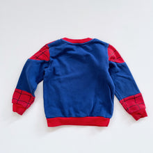 Load image into Gallery viewer, H&amp;M x Marvel Spiderman Jumper Blue/Red (5y)
