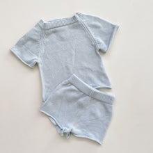 Load image into Gallery viewer, Wandr The Road To Somewhere Knit Set Light Blue (6-12m)
