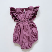 Load image into Gallery viewer, Jamie Kay Organic Romper Plum (2y)

