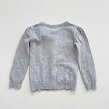 Load image into Gallery viewer, Fresh Baked Grey Cotton Knit Cardigan (4y)
